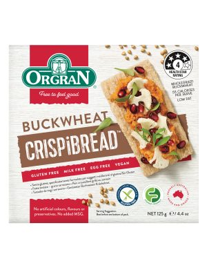 ORGRAN Buckwheat Crispbread HSR