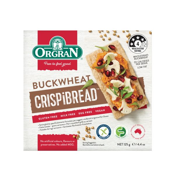 ORGRAN Buckwheat Crispbread HSR